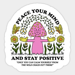 Peace Your Mind Sticker